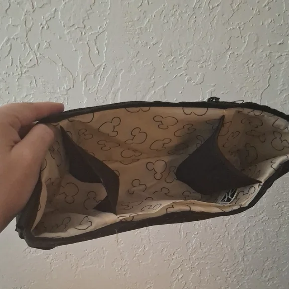 Disney Mickey Mouse Black Organizer Bag - Picture 2 of 5